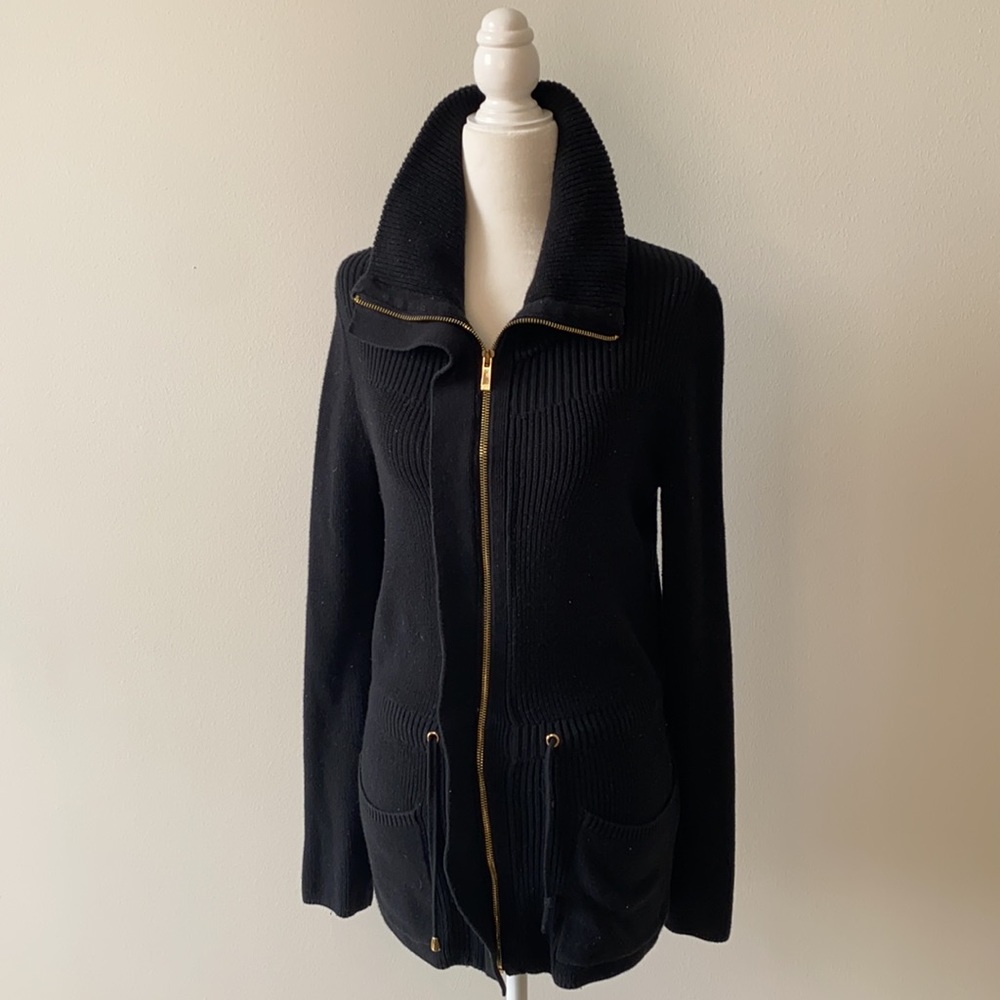 Jones New York Zip Up Sweater